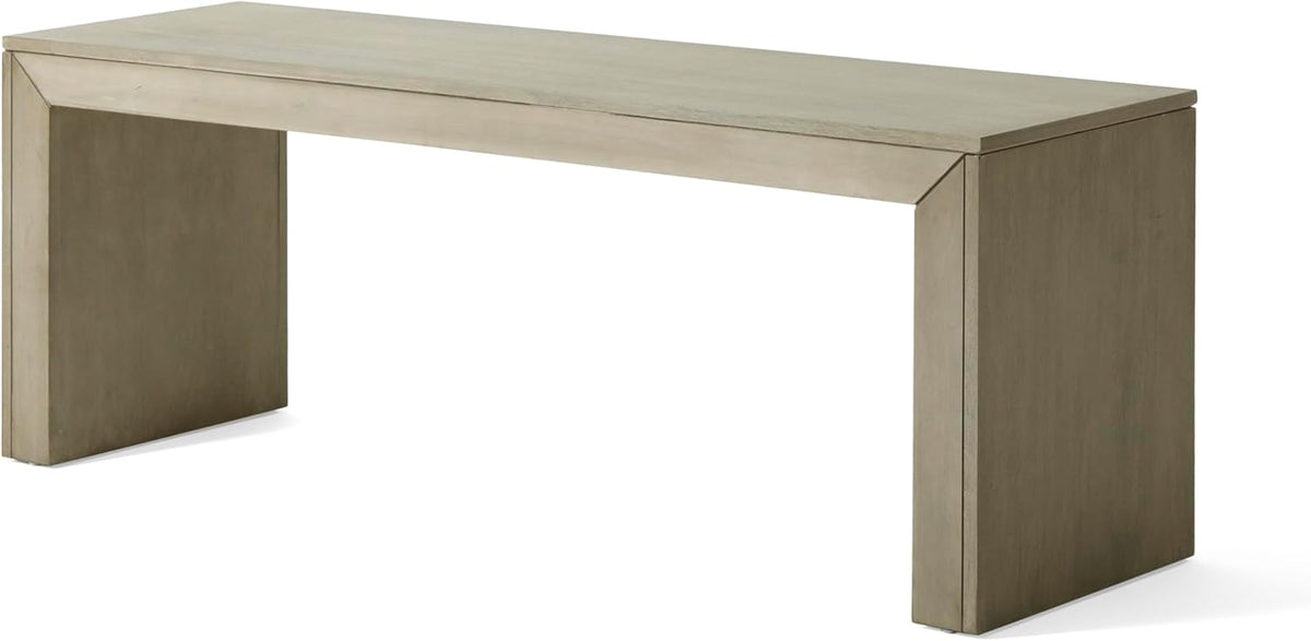 Farmhouse Acacia Wood Dining Bench Seating